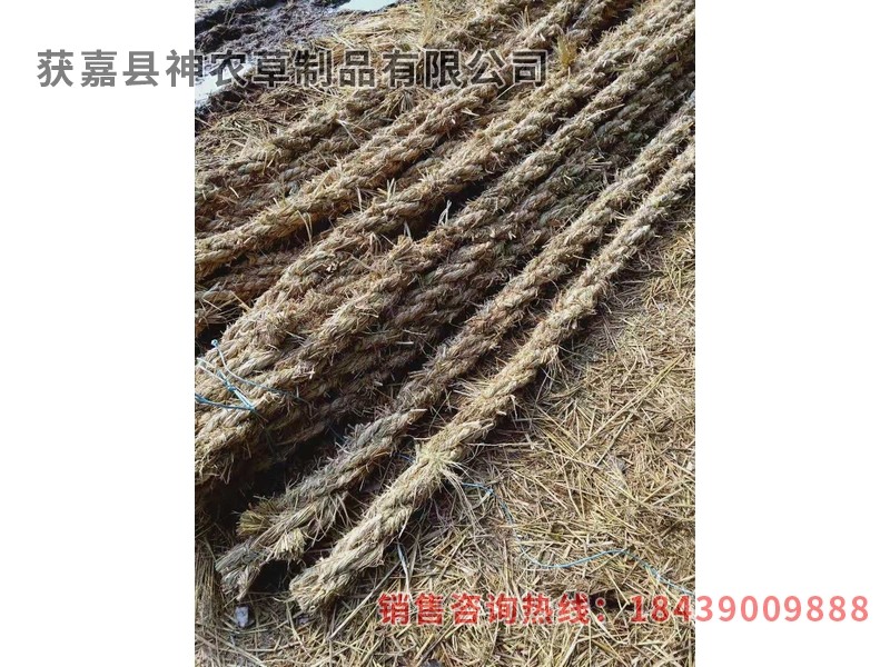 護(hù)坡草繩，護(hù)坡草棒